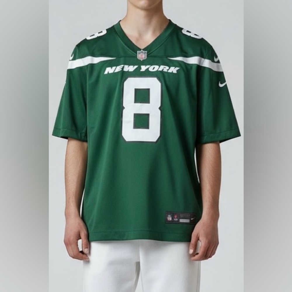 Nike NFL New York Jets Aaron Rodgers #8 On-Field Jersey Men’s small Green